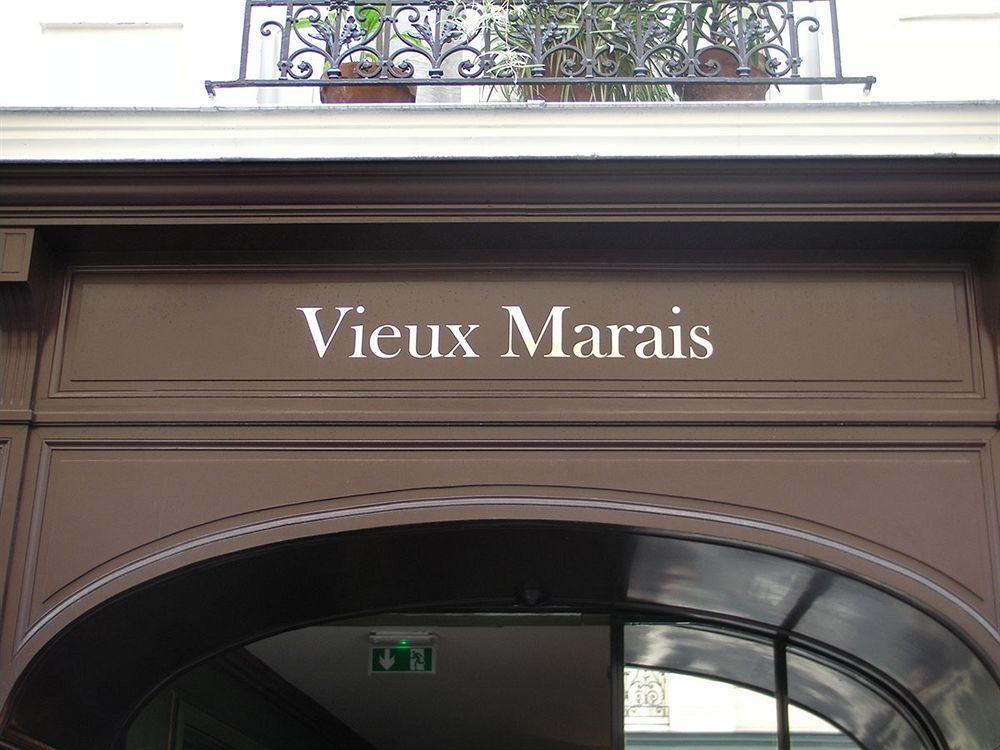 Hotel Du Vieux Marais Paris Bagian luar foto