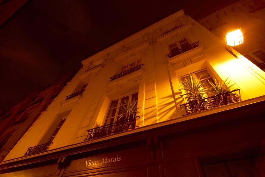 Hotel Du Vieux Marais Paris Bagian luar foto